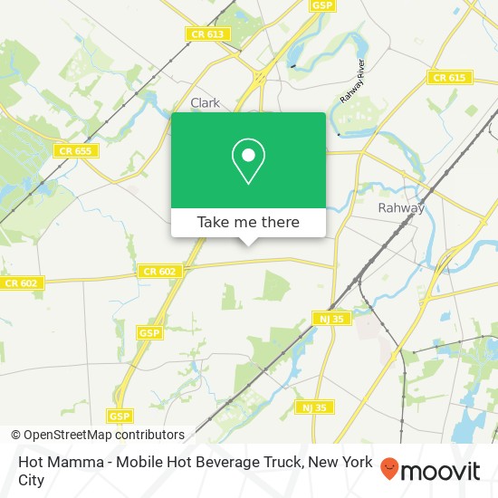 Hot Mamma - Mobile Hot Beverage Truck map