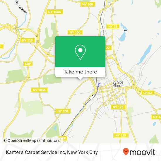 Mapa de Kanter's Carpet Service Inc