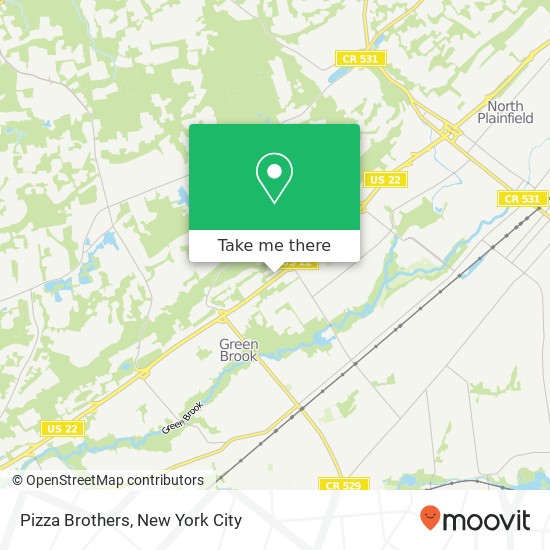 Mapa de Pizza Brothers