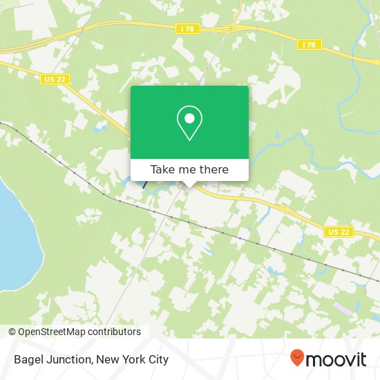 Mapa de Bagel Junction