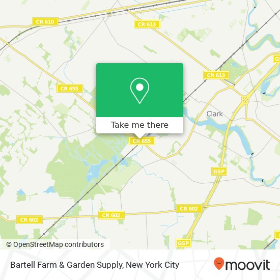 Bartell Farm & Garden Supply map