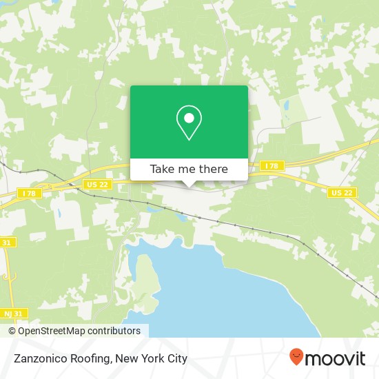 Zanzonico Roofing map