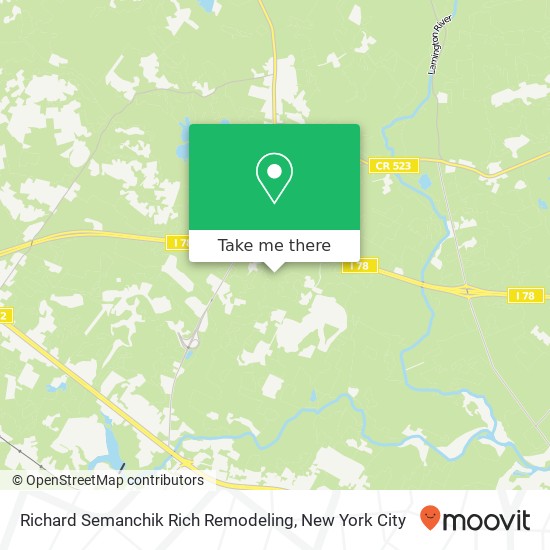 Richard Semanchik Rich Remodeling map