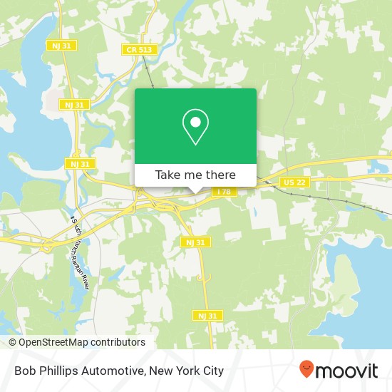 Bob Phillips Automotive map