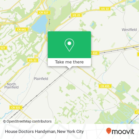 House Doctors Handyman map