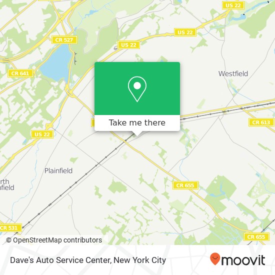 Dave's Auto Service Center map