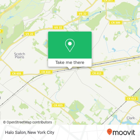 Mapa de Halo Salon