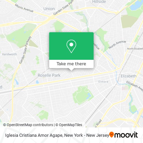 Iglesia Cristiana Amor Agape map