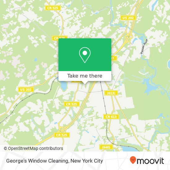 George's Window Cleaning map
