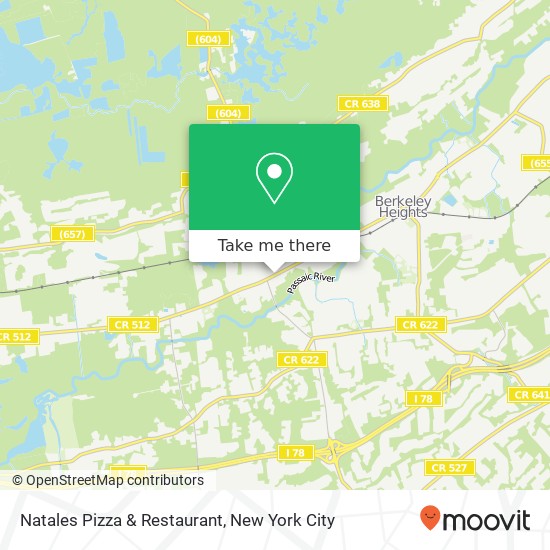 Mapa de Natales Pizza & Restaurant