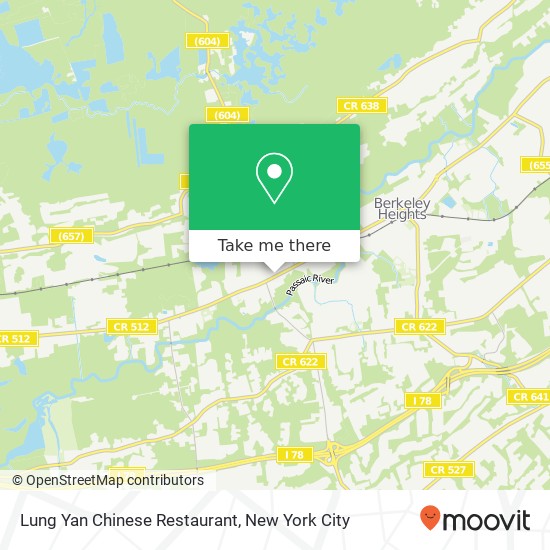 Mapa de Lung Yan Chinese Restaurant