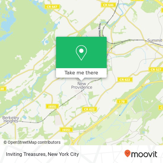 Mapa de Inviting Treasures