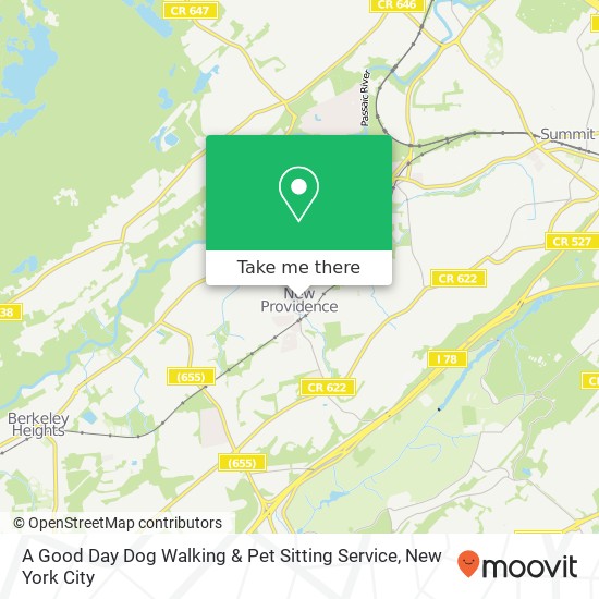 A Good Day Dog Walking & Pet Sitting Service map