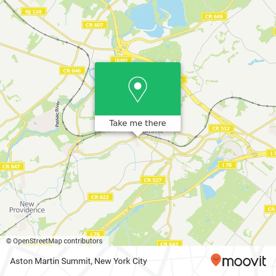 Aston Martin Summit map