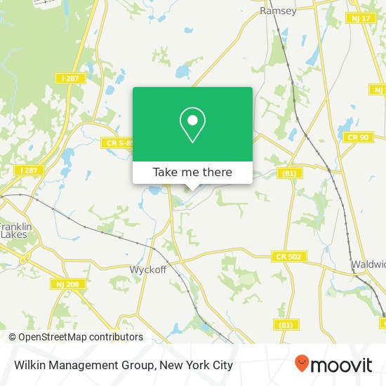 Wilkin Management Group map