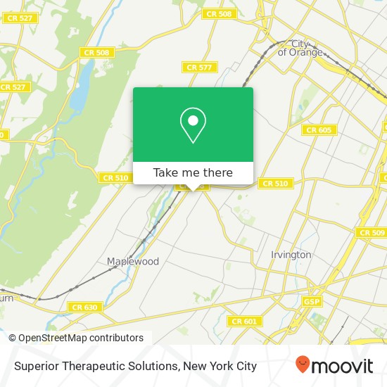 Mapa de Superior Therapeutic Solutions