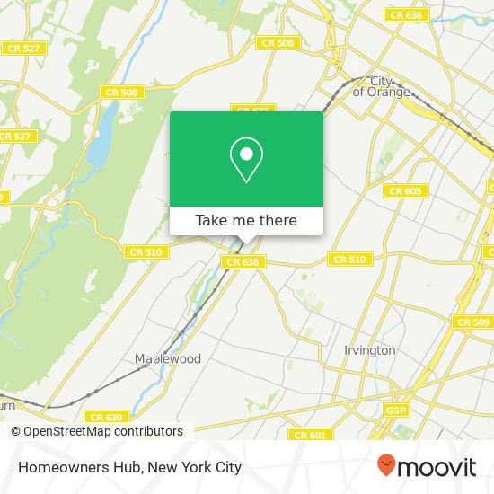 Homeowners Hub map