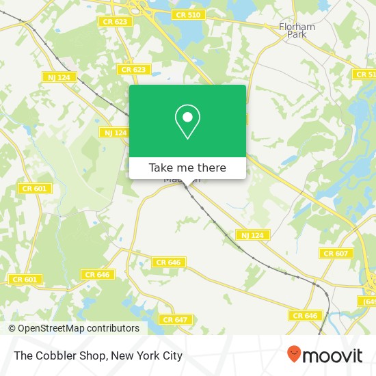 The Cobbler Shop map
