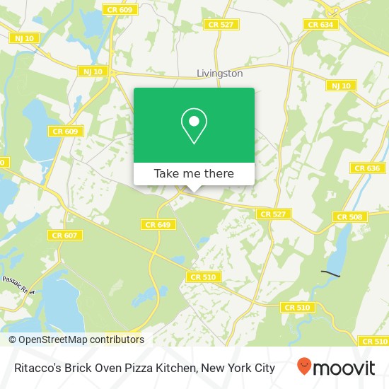 Ritacco's Brick Oven Pizza Kitchen map