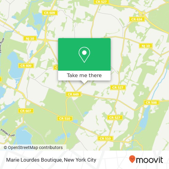 Marie Lourdes Boutique map