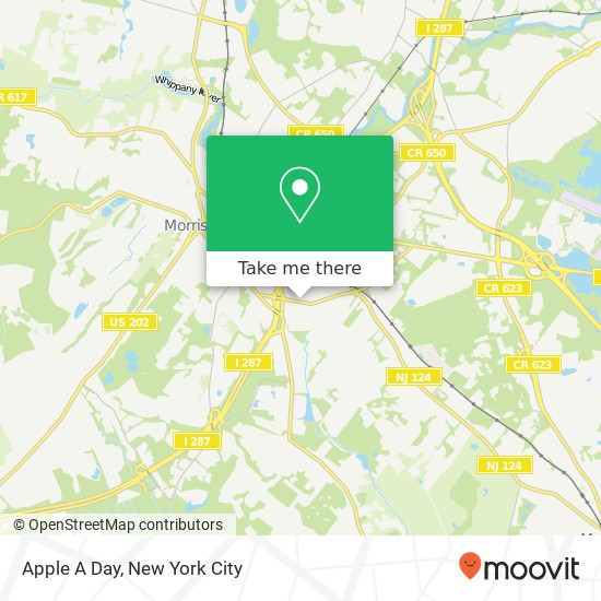 Apple A Day map