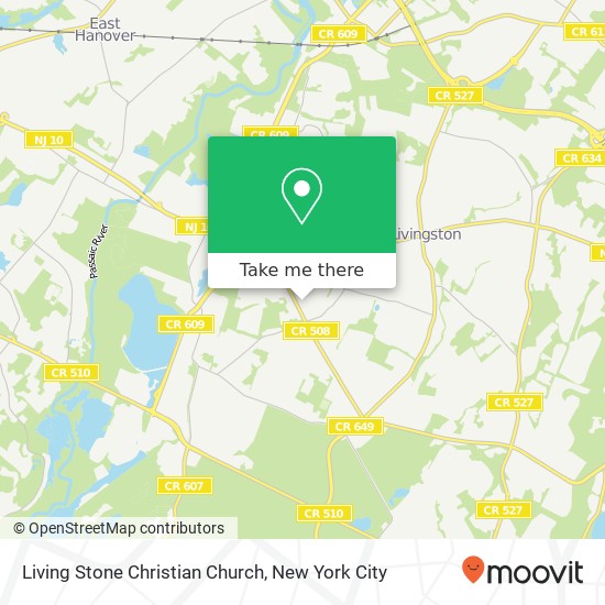 Living Stone Christian Church map