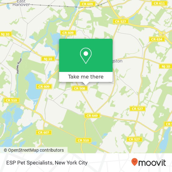 ESP Pet Specialists map