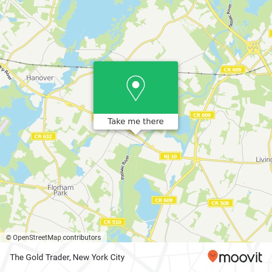 Mapa de The Gold Trader