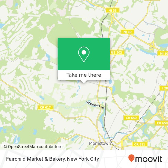 Fairchild Market & Bakery map