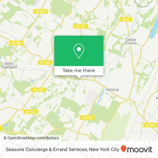 Seasons Concierge & Errand Services map