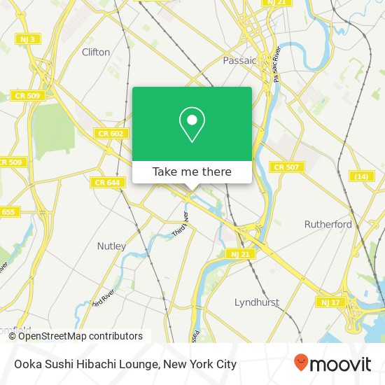 Ooka Sushi Hibachi Lounge map