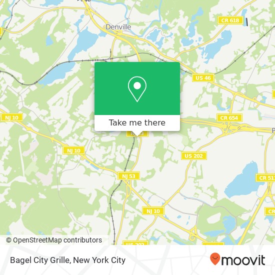 Bagel City Grille map