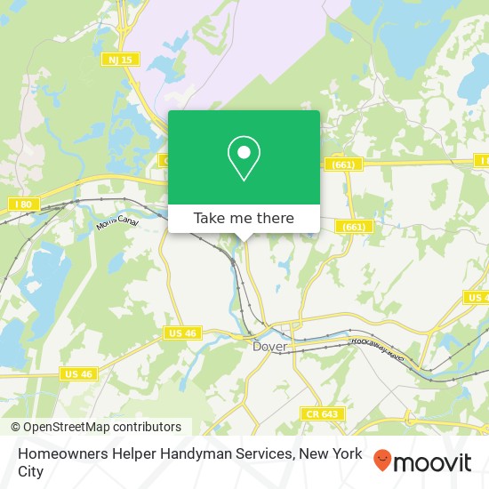 Mapa de Homeowners Helper Handyman Services