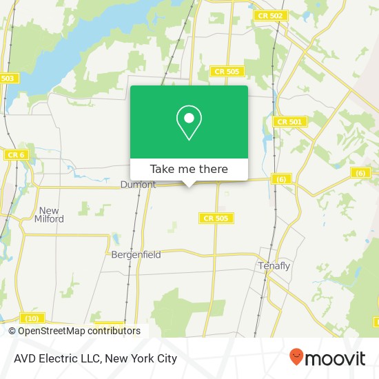 AVD Electric LLC map