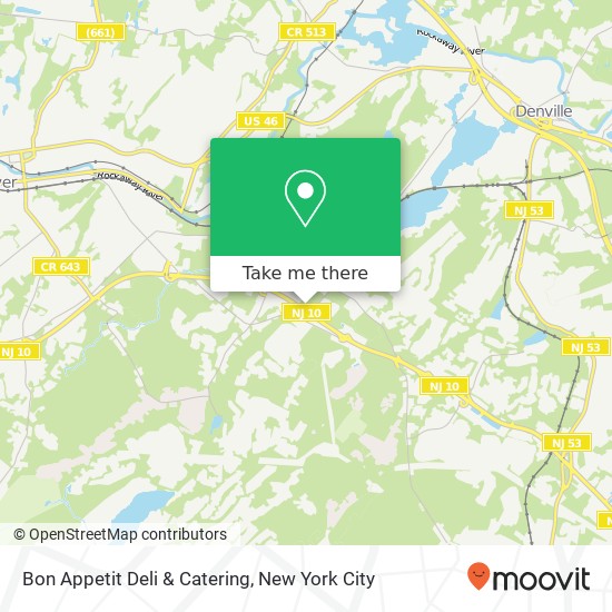 Mapa de Bon Appetit Deli & Catering