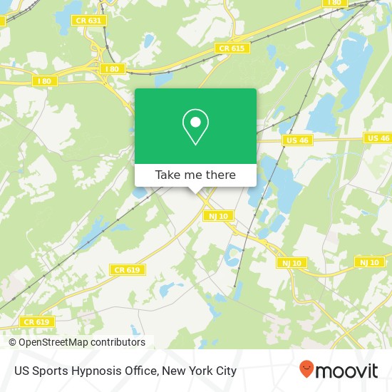 US Sports Hypnosis Office map