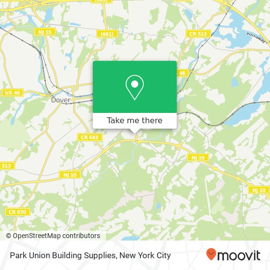 Mapa de Park Union Building Supplies