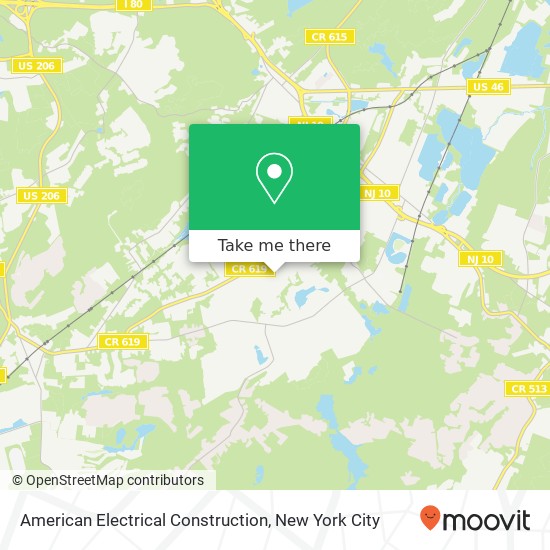 American Electrical Construction map