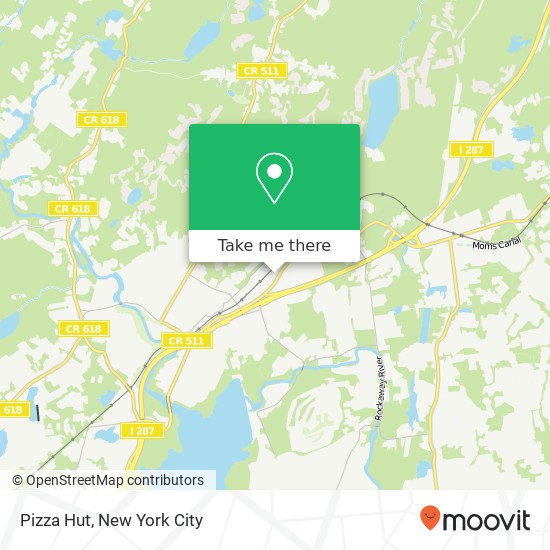 Pizza Hut map