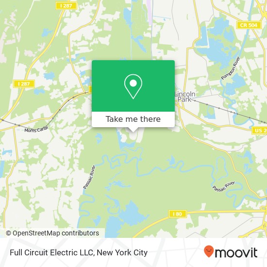 Full Circuit Electric LLC map