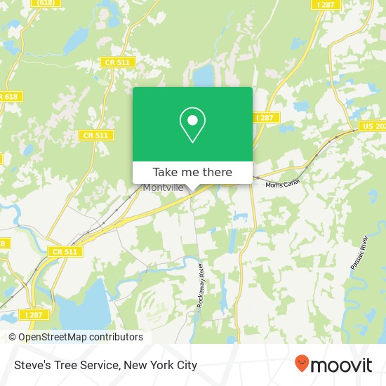 Mapa de Steve's Tree Service
