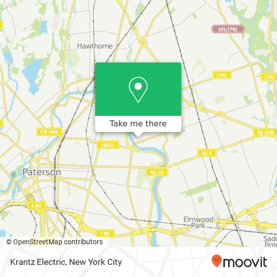 Krantz Electric map