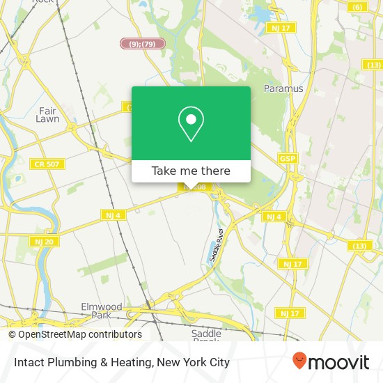 Mapa de Intact Plumbing & Heating
