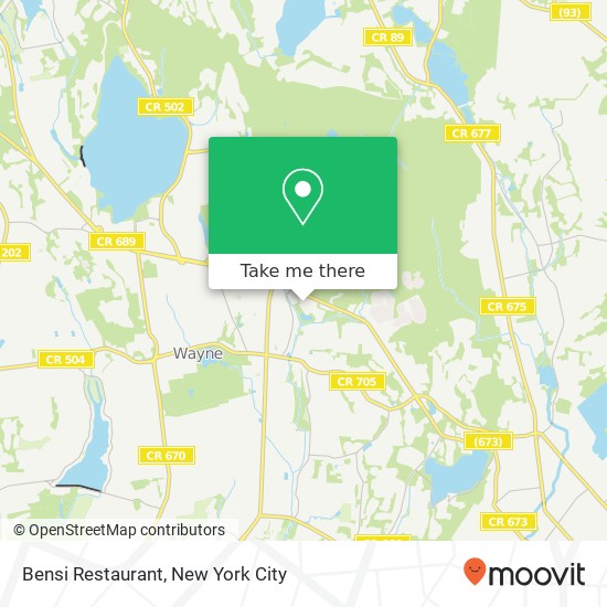 Bensi Restaurant map