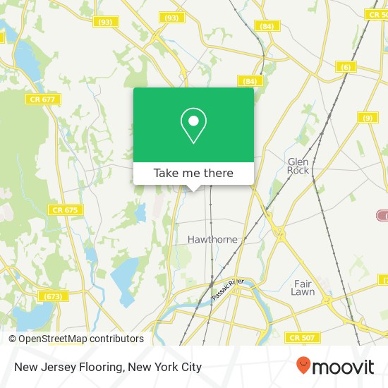 Mapa de New Jersey Flooring