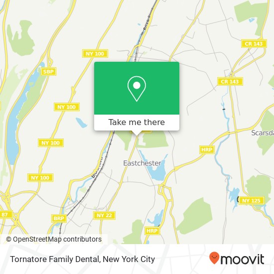 Mapa de Tornatore Family Dental