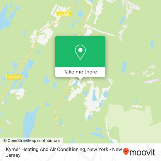 Kymer Heating And Air Conditioning map
