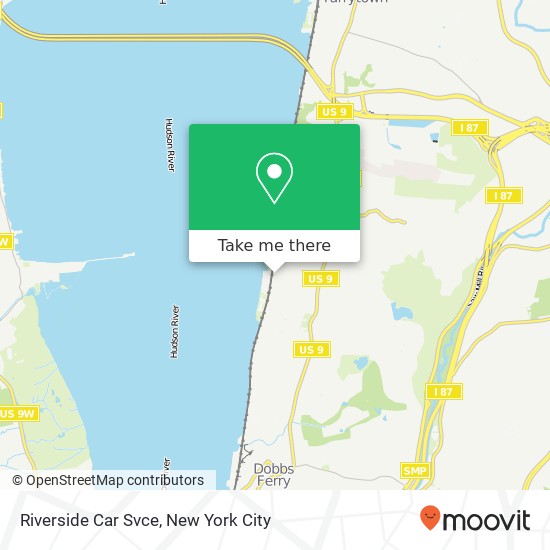 Riverside Car Svce map