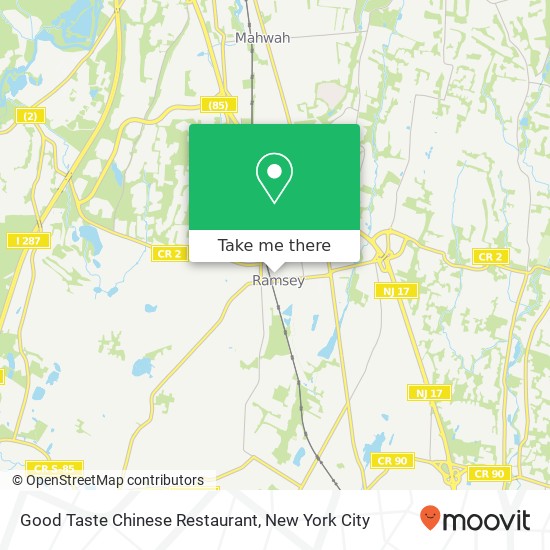 Good Taste Chinese Restaurant map