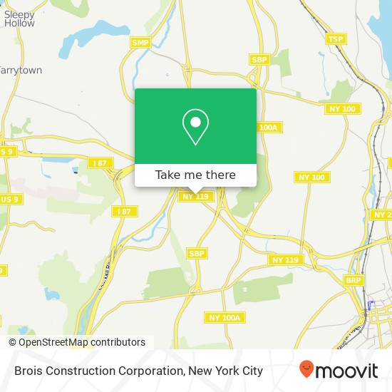 Mapa de Brois Construction Corporation